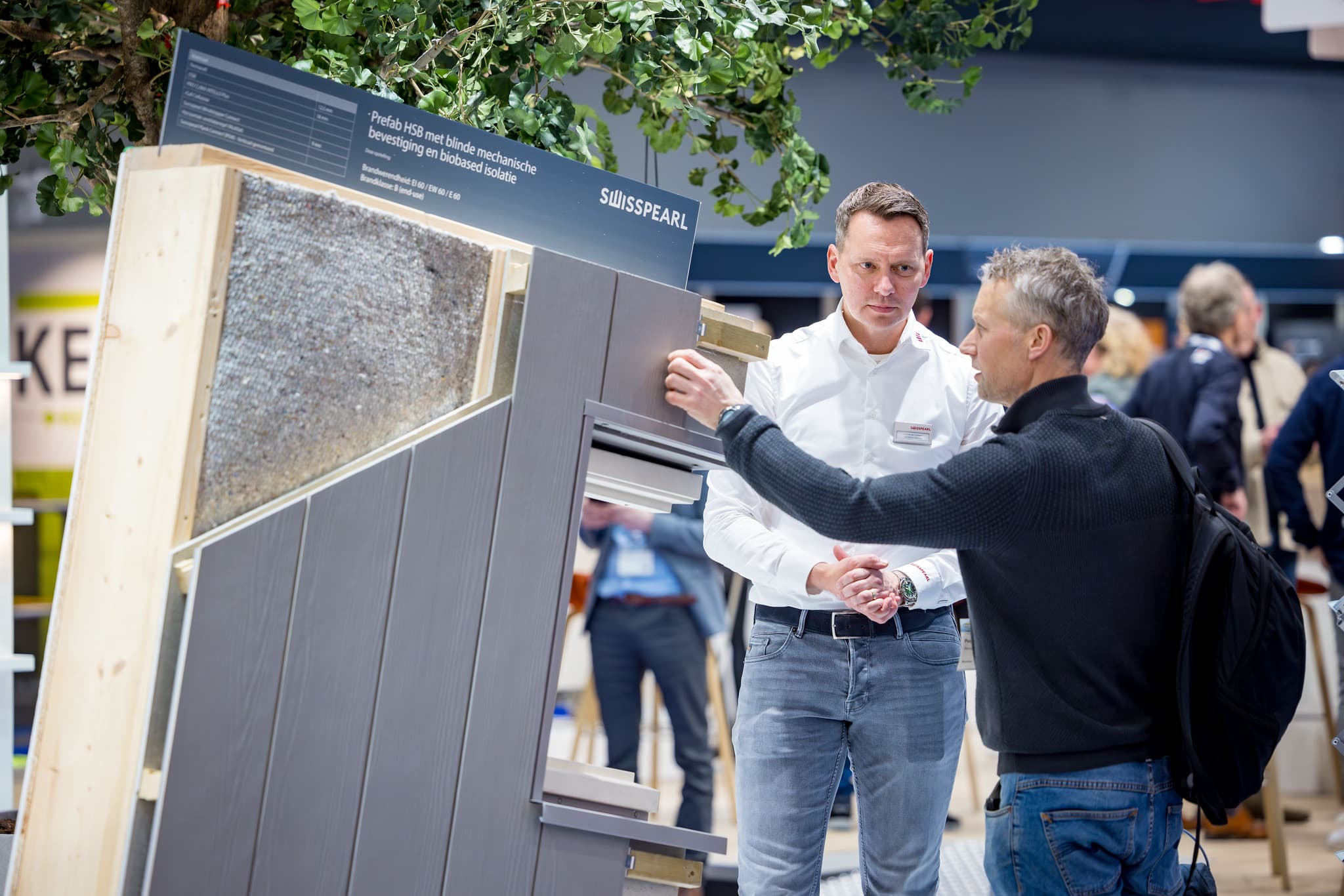 Bezoekers op een vakbeurs in Jaarbeurs Utrecht